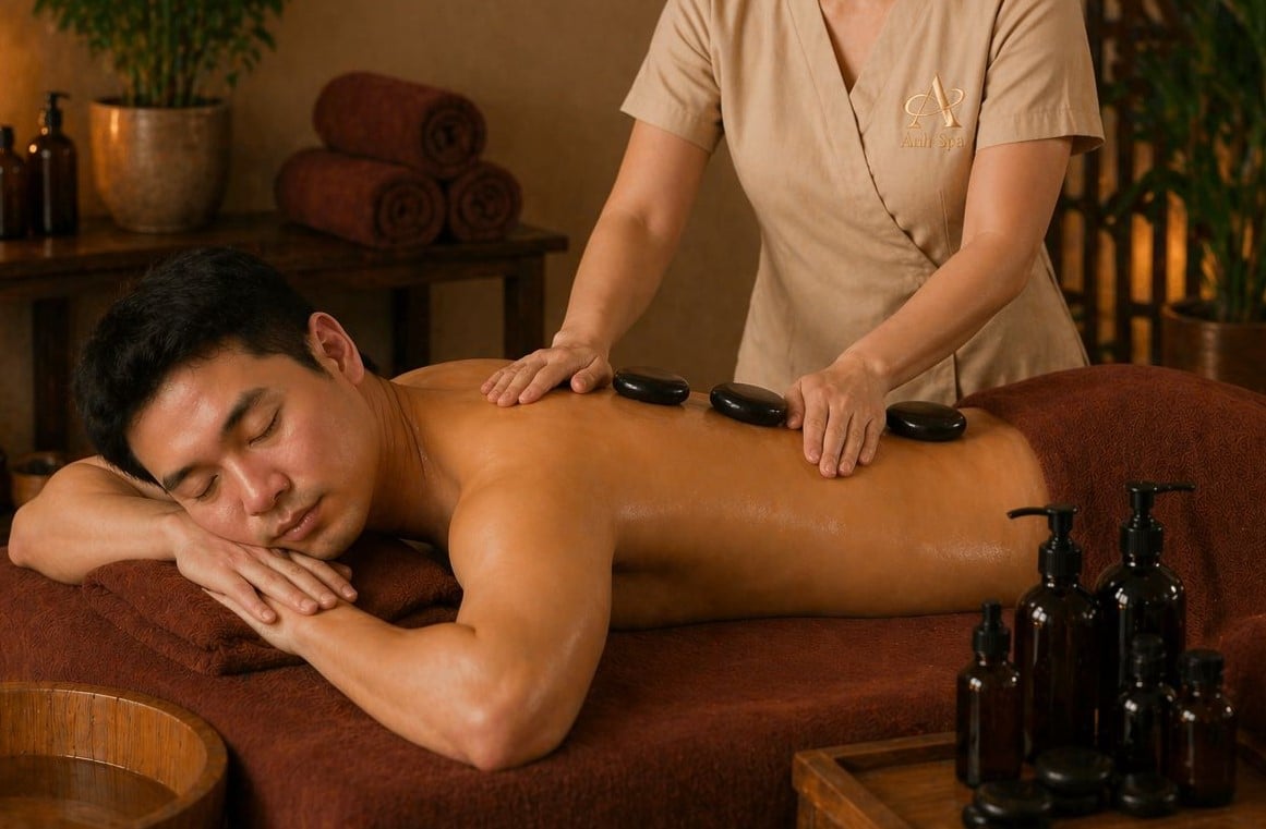 Massage Đá Nóng
