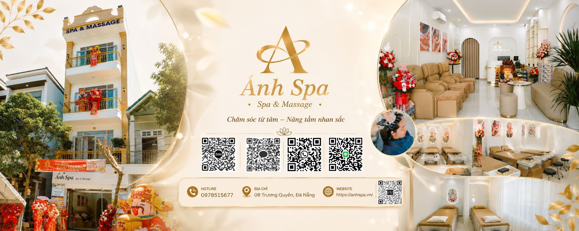 Ánh Spa & Massage Đà Nẵng – massage thư giãn